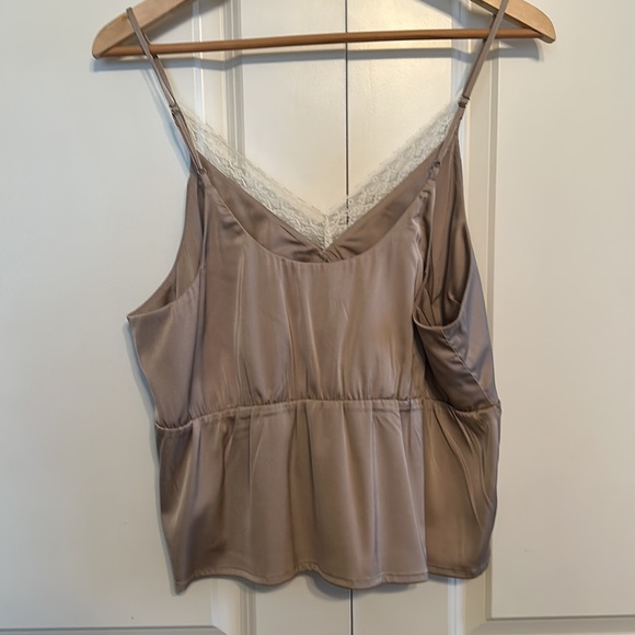 Lace and Silky Cami with Spaghetti Straps - Picture 4 of 7